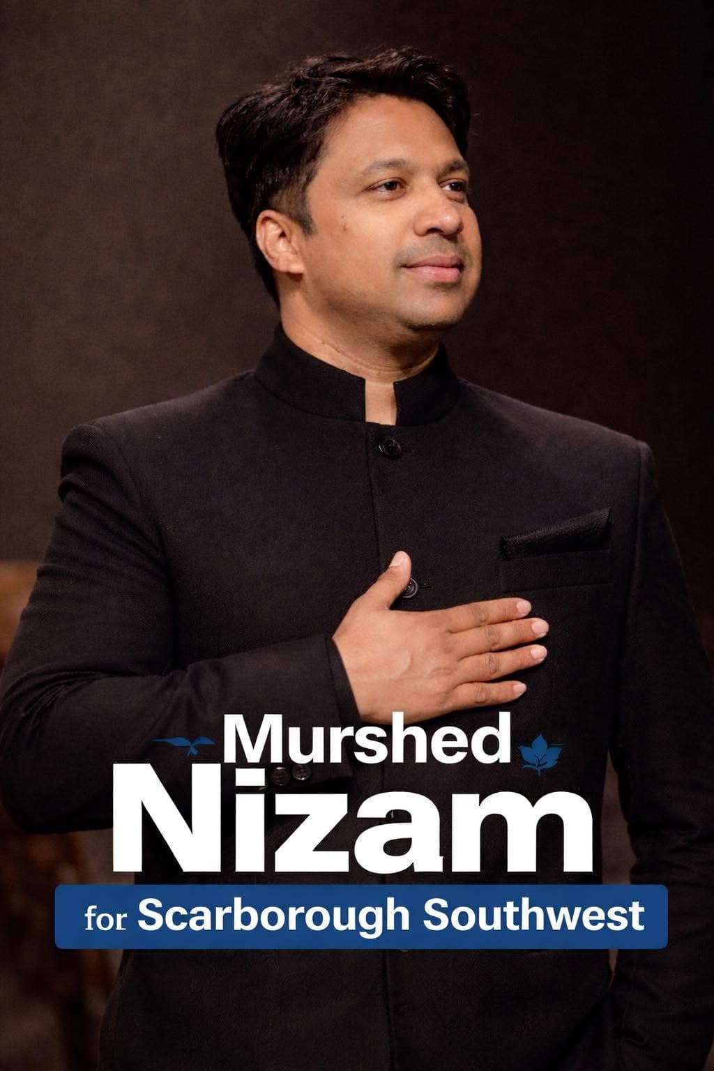 Formal portrait of Murshed Nizam